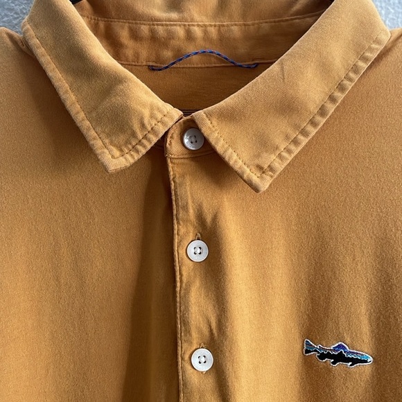 Patagonia Worn Wear Men’s Polo Size L - Picture 4 of 8